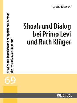 cover image of Shoah und Dialog bei Primo Levi und Ruth Klüger